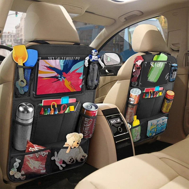 Organisateur de siège arrière – Rangement voiture multifonction